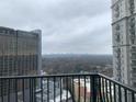 Beautiful distant city view overlooking a neighborhood from the balcony at 195 14Th Ne St # 2103, Atlanta, GA 30309