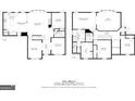 Two floor plans that featuring bedrooms, living rooms, Gathering room, and bathroom at 916 Dexter Dr, Stockbridge, GA 30281