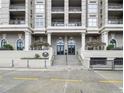 Elegant building entrance with well-maintained landscaping and architectural details at 3334 Peachtree Ne Rd # 1707, Atlanta, GA 30326