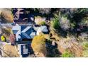 An aerial shot showing the rooftops and surrounding landscape at 1366 Emory Ne Rd, Atlanta, GA 30306