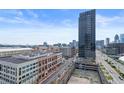 View of the city skyline, with the building 271 Peachtree and surrounding buildings at 361 17Th Nw St # 1001, Atlanta, GA 30363