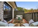 Outdoor patio furnished with cushioned seating perfect for relaxing at 29 La Rue Nw Pl, Atlanta, GA 30327