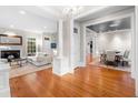 Elegant entryway with hardwood floors and views of living and dining areas at 61 Alden Nw Ave, Atlanta, GA 30309
