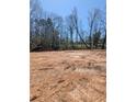 Vacant land ready for new construction with a wooded backdrop and blue sky at 6145 Grindle Rd, Cumming, GA 30041