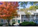 Townhouse exterior with fall foliage and walkway at 811 Wynnes Ridge Se Cir, Marietta, GA 30067