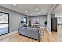 Spacious living room with hardwood floors and modern decor at 1900 Mornington Ln, Snellville, GA 30078