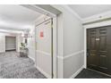 Building hallway with doors to units at 795 Hammond Dr # 401, Atlanta, GA 30328