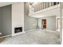 Open living room with fireplace at 1057 Falling Water Se Dr, Smyrna, GA 30080