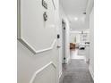 Apartment entryway with white door and view into living space at 2479 Peachtree Ne Rd # 612, Atlanta, GA 30305