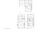 Layout of home floor plans including living room, kitchen, bedroom, and bathroom locations at 147 Bowen Sw Cir, Atlanta, GA 30315