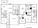 Two-story home featuring five bedrooms and a two-car garage at 7753 Plymouth Dr, Fairburn, GA 30213