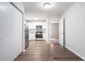 Eat-in kitchen with stainless steel appliances at 5632 Rock Springs Rd, Lithonia, GA 30038