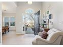 Bright entryway with seating and view to backyard at 1036 Soaring Way, Marietta, GA 30062