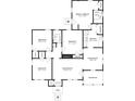 3-bedroom, 2-bathroom house floor plan with sunroom at 1454 Westridge Sw Rd, Atlanta, GA 30311