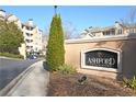 Ashford Condominiums signage at community entrance at 234 Ashford Cir, Atlanta, GA 30338