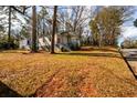 House exterior view from across the street at 2107 Penrose Dr, Atlanta, GA 30344