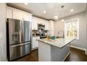 Modern kitchen featuring stainless steel appliances and granite countertops at 2107 Penrose Dr, Atlanta, GA 30344