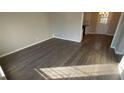 Living room with grey vinyl plank flooring at 206 Sherwood Loop, Mcdonough, GA 30253