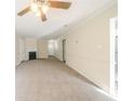 Bright living room featuring neutral walls and carpeting at 1129 Winston Dr, Decatur, GA 30032
