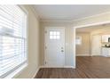 Bright entryway with new flooring and door at 2833 Lynda Pl, Decatur, GA 30032