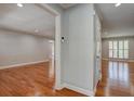 Hardwood floors and neutral walls in entry at 1840 Linwood Ave, Atlanta, GA 30344