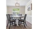 Bright dining room with a round table and four chairs at 4266 Cabretta Se Dr, Smyrna, GA 30080