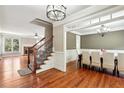 Formal dining room adjacent to the living area, perfect for Gathering gatherings at 2656 Old Norcross Rd, Tucker, GA 30084