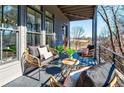 Spacious deck with city views and comfortable seating at 1103 Church Nw St, Atlanta, GA 30318