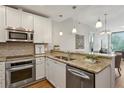 Modern kitchen with stainless steel appliances and granite countertops at 2795 Peachtree Ne Rd # 703, Atlanta, GA 30305