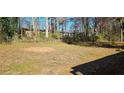 Large backyard with open space at 2030 Sanders Dr, Austell, GA 30168