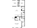 Second floor has 3 bedrooms, 2 bathrooms, and a loft at 3457 Sardis Bend Dr, Buford, GA 30519