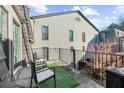 A private balcony with furniture offers a relaxing outdoor space at 3091 Colonial Way # E4, Chamblee, GA 30341
