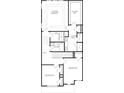 The layout of the second floor features bedrooms, bathrooms, and a Primary suite with a walk-in closet at 4150 Cavalier Way, Duluth, GA 30097