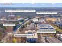Aerial shot showcasing proximity to Jimmy Carter Presidential Library, The Carter Center, and Atlanta Beltline Eastside Trail at 821 Ralph Mcgill Ne Blvd # 2303, Atlanta, GA 30306