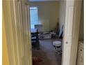 Under construction bedroom with new flooring at 3181 Abbeywood Dr, Decatur, GA 30034