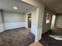 Spacious dining area with wood flooring and neutral wall colors at 916 Brisley Cir, Hampton, GA 30228