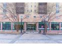 Peachtree Tower's main entrance, showcasing a clean and modern design at 300 W Peachtree Ne St # 8E, Atlanta, GA 30308