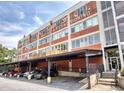 Exterior view of the building and parking area at 505 Whitehall Sw St # 101, Atlanta, GA 30303