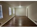 Spacious living room featuring hardwood floors and neutral walls at 4427 Sun Valley Blvd, Atlanta, GA 30344