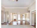 Spacious living room with hardwood floors and a fireplace at 232 Baywood Ln, Villa Rica, GA 30180
