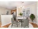 Bright dining room with a round table and four chairs at 683 Terry Se St, Atlanta, GA 30315