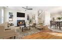 Spacious living room featuring a fireplace and hardwood floors at 683 Terry Se St, Atlanta, GA 30315