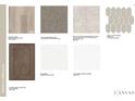 Material selections for flooring, cabinetry, countertops, and tile at 3229 Shirecrest Ln, Dacula, GA 30019