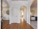 Bright and spacious entryway with hardwood floors and an open floor plan at 2750 Olde Towne Pkwy, Duluth, GA 30097