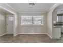 Bright dining room with hardwood floors and view to kitchen at 3426 Glensford Dr, Decatur, GA 30032