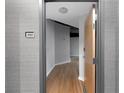 Bright and spacious entryway with hardwood floors at 400 W Peachtree Nw St # 2303, Atlanta, GA 30308