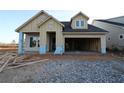 New construction home with a two car garage still under construction at 2036 Ripple Park Bnd, Canton, GA 30114