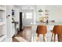 Modern kitchen with granite countertops and stainless steel appliances at 1618 Athens Sw Ave, Atlanta, GA 30310