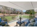 Relaxing front porch with seating area at 1207 Eastview Ne Rd, Conyers, GA 30012