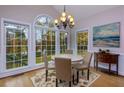 Bright breakfast nook with a view and seating for four at 3799 Halisport Nw Ln, Kennesaw, GA 30152